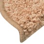 Stair step carpets 15 units gold 65x21x4 cm by , Stair mats - Ref: Foro24-322379, Price: 84,55 €, Discount: %