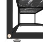 TV stand made of tempered glass in black marble color, 220x40x40.5 cm by , TV Furniture - Ref: Foro24-331733, Price: 144,16 €...