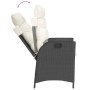 5-teiliges Gartenmöbel-Set mit Kissen synthetisches Rattan schwarz von , Gartensets - Ref: Foro24-3213061, Preis: 652,64 €, R...