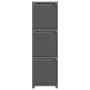 Shelving with 9 cubes with gray fabric boxes 103x30x107.5 cm by vidaXL, Bookcases and shelves - Ref: Foro24-322613, Price: 60...