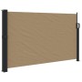 Retractable side awning in taupe gray, 120x500 cm. by , Umbrellas - Ref: Foro24-4004409, Price: 92,53 €, Discount: %