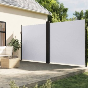 Toldo lateral retráctil blanco 220x600 cm de , Sombrillas - Ref: Foro24-4004676, Precio: 153,99 €, Descuento: %