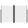 Toldo lateral retráctil blanco 220x600 cm de , Sombrillas - Ref: Foro24-4004676, Precio: 153,56 €, Descuento: %