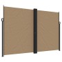 Toldo lateral retráctil gris taupe 220x1000 cm de , Sombrillas - Ref: Foro24-4004784, Precio: 174,88 €, Descuento: %