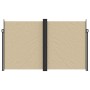 Retractable beige side awning 200x1000 cm by , Umbrellas - Ref: Foro24-4004765, Price: 166,99 €, Discount: %