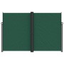 Dark green retractable side awning 220x1200 cm by , Umbrellas - Ref: Foro24-4004875, Price: 183,64 €, Discount: %