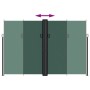 Dark green retractable side awning 220x1200 cm by , Umbrellas - Ref: Foro24-4004875, Price: 183,64 €, Discount: %