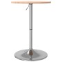 Solid oak high table Ø50x89.5 cm by , Kitchen and dining tables - Ref: Foro24-3270616, Price: 82,17 €, Discount: %