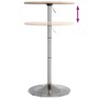 Solid oak high table Ø50x89.5 cm by , Kitchen and dining tables - Ref: Foro24-3270616, Price: 82,17 €, Discount: %