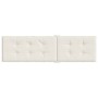 Kissen für Liegestuhl, cremefarbener Melange-Stoff (75+105)x50x3 cm von , Kissen für Stühle und Sofas - Ref: Foro24-4002489, ...