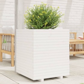 Solid pine wood planter 60x60x72 cm by , Pots and planters - Ref: Foro24-3282615, Price: 214,73 €, Discount: %