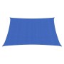 Blue square HDPE sail shade 160 g/m² 4x4 m by , Umbrellas - Ref: Foro24-311496, Price: 35,99 €, Discount: %