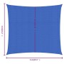 Blue square HDPE sail shade 160 g/m² 4x4 m by , Umbrellas - Ref: Foro24-311496, Price: 35,99 €, Discount: %