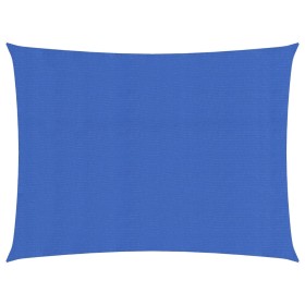 Rectangular blue HDPE sail shade 160 g/m² 4x5 m by , Umbrellas - Ref: Foro24-311518, Price: 44,19 €, Discount: %