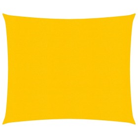 Square yellow HDPE sail shade 160 g/m² 4x4 m by , Umbrellas - Ref: Foro24-311551, Price: 35,99 €, Discount: %