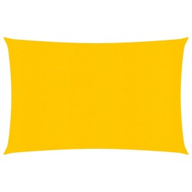 Rectangular HDPE yellow shade sail 160 g/m² 3.5x5 m by , Umbrellas - Ref: Foro24-311572, Price: 40,73 €, Discount: %