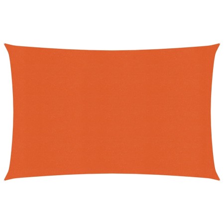 Rectangular HDPE orange shade sail 160 g/m² 4x5 m by , Umbrellas - Ref: Foro24-311683, Price: 44,99 €, Discount: %