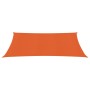 Rectangular HDPE orange shade sail 160 g/m² 4x5 m by , Umbrellas - Ref: Foro24-311683, Price: 44,99 €, Discount: %