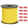 Wind rope with reflective strips and tensioners 50 m 4 mm by , Tent Accessories - Ref: Foro24-4008126, Price: 13,43 €, Discou...