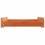 Bed drawers 2 units solid pine wood brown wax by , Beds and accessories - Ref: Foro24-847168, Price: 80,77 €, Discount: %