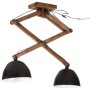 Black ceiling lamp 25 W E27 29x18x85 cm by , Lamps - Ref: Foro24-371930, Price: 178,99 €, Discount: %