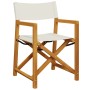 Folding garden chairs 6 units, cream white fabric by , Garden chairs - Ref: Foro24-3208917, Price: 326,66 €, Discount: %