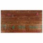 Rechteckiger Tisch aus massivem recyceltem Holz, 120x70x2,5 cm. von , Tischplatten - Ref: Foro24-371077, Preis: 114,39 €, Rab...