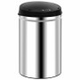 Trash can with automatic sensor 30 L stainless steel by vidaXL, Garbage cans and trash cans - Ref: Foro24-322692, Price: 76,5...