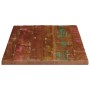 Rechteckiger Tisch aus massivem recyceltem Holz, 80x70x3,8 cm. von , Tischplatten - Ref: Foro24-371139, Preis: 79,55 €, Rabat...