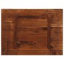 Rechteckiger Tisch aus massivem recyceltem Holz, 80x70x3,8 cm. von , Tischplatten - Ref: Foro24-371139, Preis: 79,44 €, Rabat...