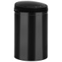 Trash can with automatic sensor 30L black carbon steel by vidaXL, Garbage cans and trash cans - Ref: Foro24-322698, Price: 79...