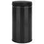 Trash can with automatic sensor 60L black carbon steel by vidaXL, Garbage cans and trash cans - Ref: Foro24-322701, Price: 12...