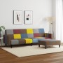 2-seater sofa bed with Patchwork fabric ottoman by , Sofas - Ref: Foro24-3258122, Price: 320,96 €, Discount: %