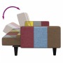 Zweiplätziges Schlafsofa mit Hocker aus Patchwork-Stoff. von , Sofas - Ref: Foro24-3258122, Preis: 320,96 €, Rabatt: %