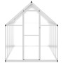 Greenhouse with silver aluminum base frame 334x169x195 cm by , Greenhouses - Ref: Foro24-3266326, Price: 571,99 €, Discount: %