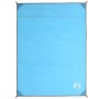 Manta de picnic con piquetas azul 205x155 cm de , Camping y senderismo - Ref: Foro24-4004201, Precio: 15,00 €, Descuento: %