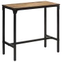 Solid mango wood bar table rough 110x55x107 cm by , Kitchen stools - Ref: Foro24-358938, Price: 184,60 €, Discount: %