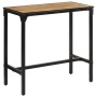 Solid mango wood bar table rough 110x55x107 cm by , Kitchen stools - Ref: Foro24-358938, Price: 184,60 €, Discount: %