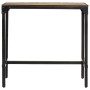 Solid mango wood bar table rough 110x55x107 cm by , Kitchen stools - Ref: Foro24-358938, Price: 184,60 €, Discount: %