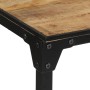 Solid mango wood bar table rough 110x55x107 cm by , Kitchen stools - Ref: Foro24-358938, Price: 184,60 €, Discount: %