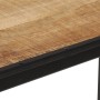 Solid mango wood bar table rough 110x55x107 cm by , Kitchen stools - Ref: Foro24-358938, Price: 184,60 €, Discount: %