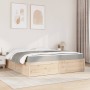 Bed with solid pine wood mattress 180x200 cm by , Beds and slatted bases - Ref: Foro24-3281925, Price: 434,56 €, Discount: %