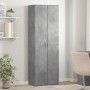 Tall engineered wood sideboard in gray concrete 60x35x180 cm by , Lockers and storage cabinets - Ref: Foro24-3276668, Price: ...