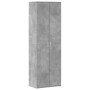 Tall engineered wood sideboard in gray concrete 60x35x180 cm by , Lockers and storage cabinets - Ref: Foro24-3276668, Price: ...