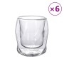 Doppelwandige Glasbecher, 6 Stück, 250 ml. von , Tassen und Schüsseln - Ref: Foro24-4005735, Preis: 42,82 €, Rabatt: %