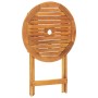 Juego de bistro de 3 piezas tela y madera maciza taupe de , Conjuntos de jardín - Ref: Foro24-3281798, Precio: 172,46 €, Desc...