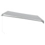 Manual retractable awning in anthracite gray and white, 400x350 cm. by , Awnings - Ref: Foro24-3215792, Price: 352,06 €, Disc...