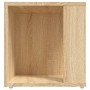 Mesa auxiliar madera contrachapada roble Sonoma 33x33x34,5 cm de , Mesas auxiliares - Ref: Foro24-809011, Precio: 28,04 €, De...