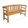 Garden bench with solid acacia wood cushion 157 cm by , garden benches - Ref: Foro24-3064279, Price: 194,24 €, Discount: %