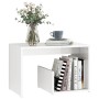 Side table made of glossy white plywood 59x36x38 cm by , Side tables - Ref: Foro24-806702, Price: 42,68 €, Discount: %